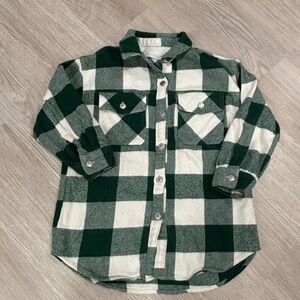 ZARA Girls Fleece Shirt – Size 7